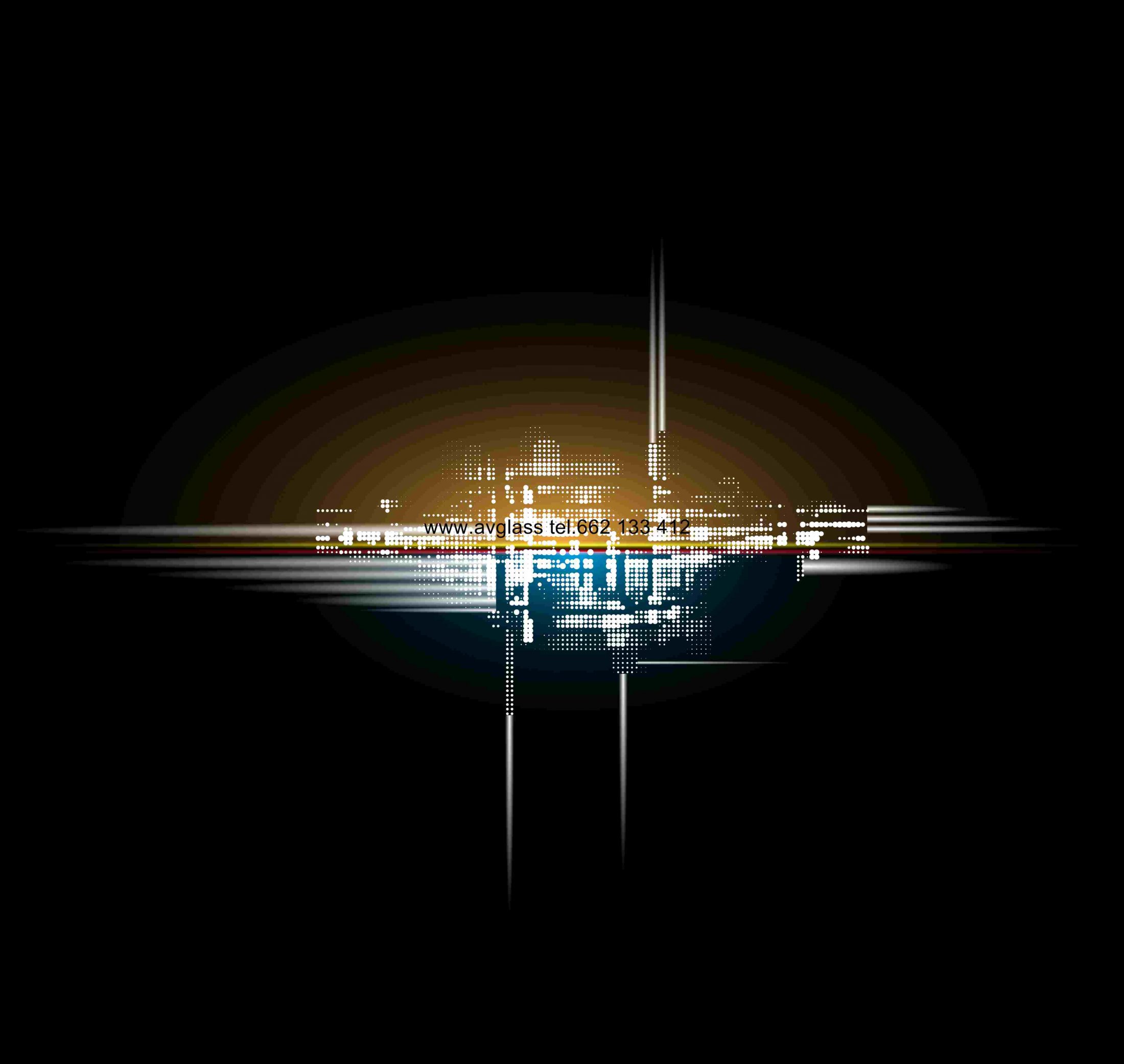 abstract space city tecnology background