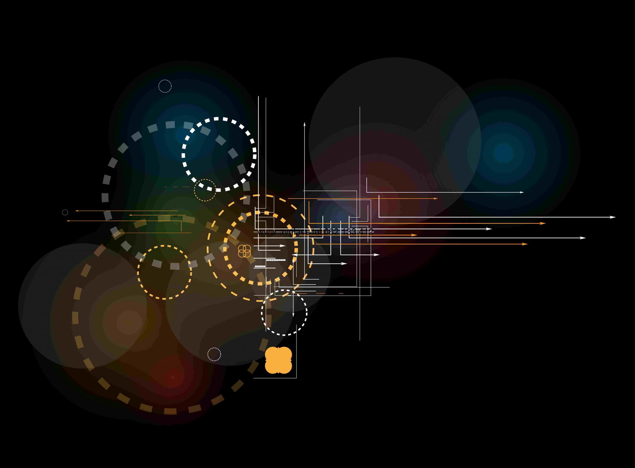 abstract futuristic internet high computer technology business b