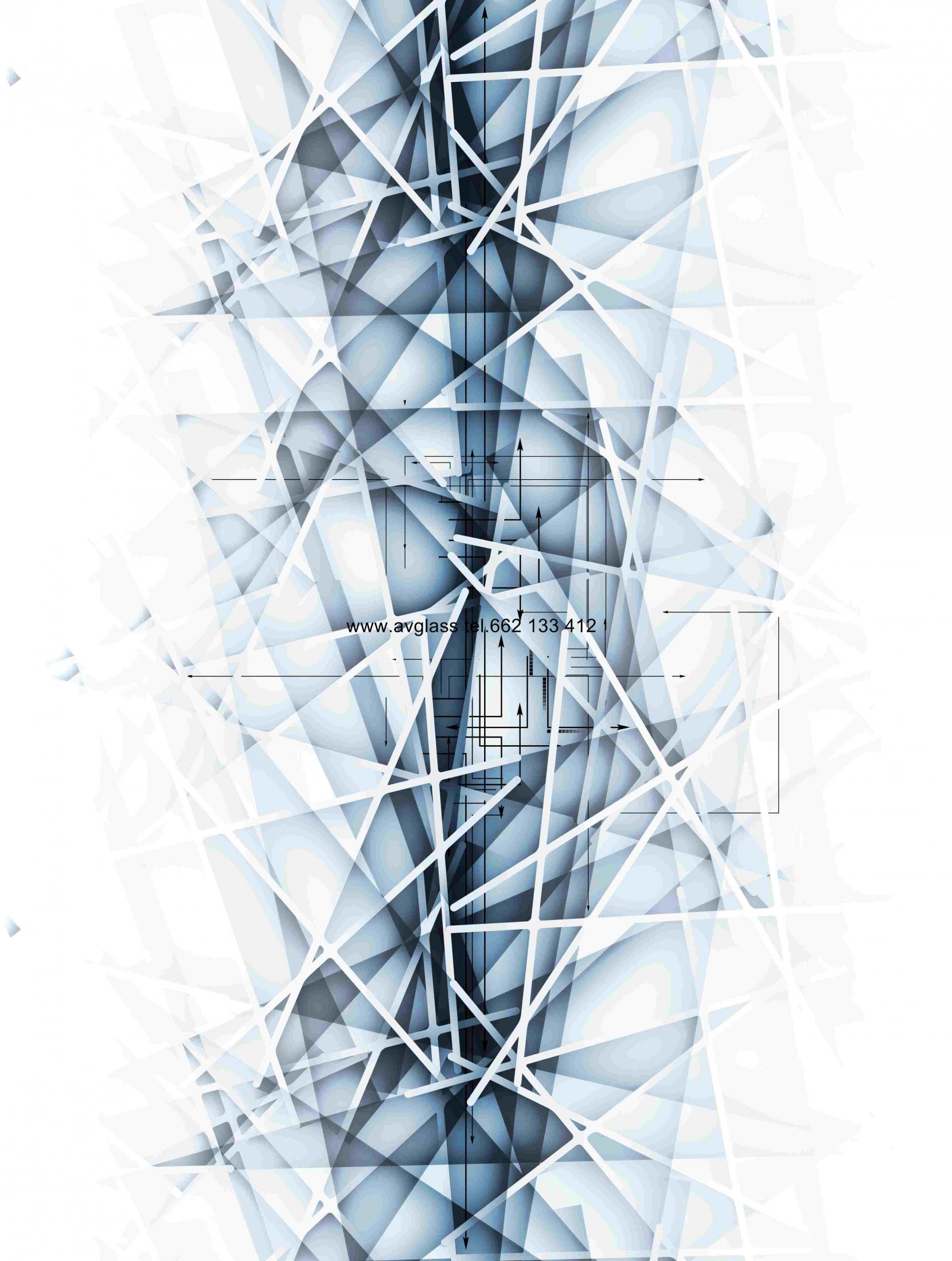 abstract blur ice technology business background