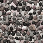 Runde Kieselsteine - Textur