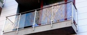 balustrada szklana balkon